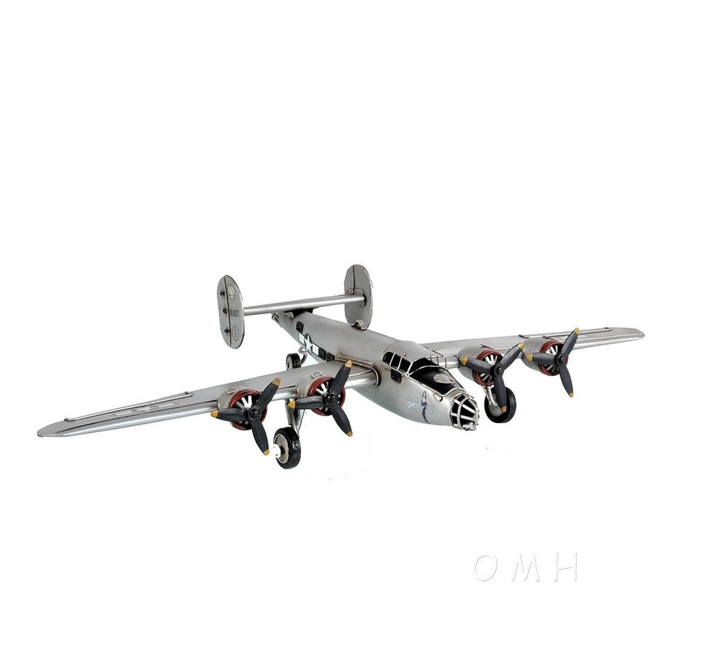 c1940 B-24 Liberator Bomber Sculpture HomeRoots
