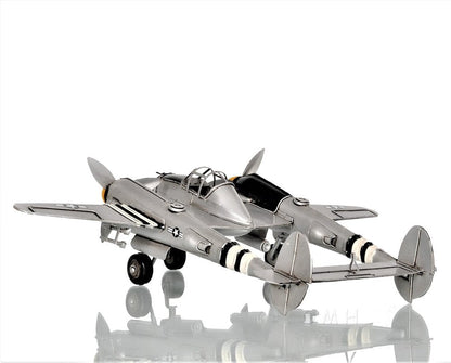 c1941 Lockheed P-38 Lightning Fighter Sculpture HomeRoots