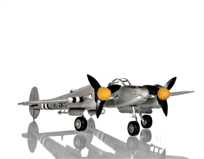 c1941 Lockheed P-38 Lightning Fighter Sculpture HomeRoots