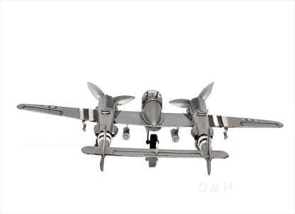 c1941 Lockheed P-38 Lightning Fighter Sculpture HomeRoots