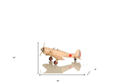 c1943 Nakajima Ki-43 Oscar Sculpture HomeRoots