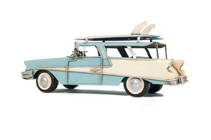 c1957 Blue Ford Country Squire Station Wagon Sculpture HomeRoots