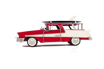 c1957 Red Ford Country Squire Station Wagon Sculpture HomeRoots