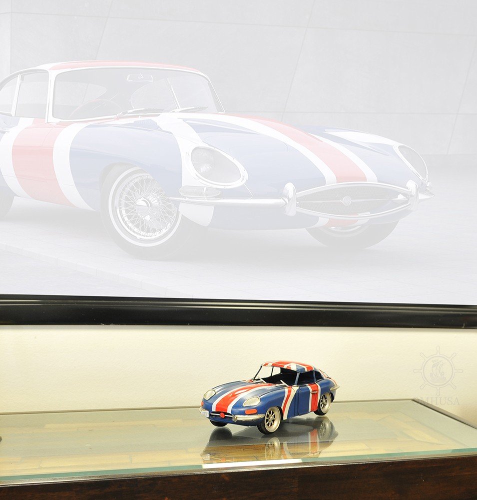 c1961 Jaguar E-Type Sculpture HomeRoots
