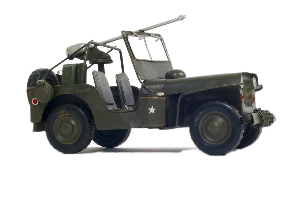 c1941 Green Willys MB Overland Jeep HomeRoots