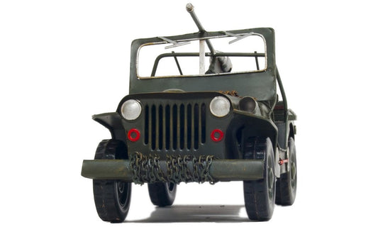6" Green Metal Hand Painted Model Car HomeRoots