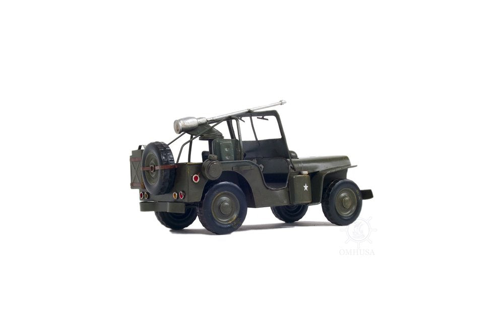 c1941 Green Willys MB Overland Jeep HomeRoots