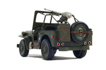 6" Green Metal Hand Painted Model Car HomeRoots