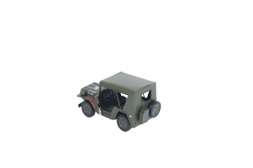 c1940 Willys Quad Overland Jeep Sculpture HomeRoots