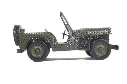7" Green Metal Hand Painted Model Car HomeRoots
