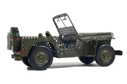 7" Green Metal Hand Painted Model Car HomeRoots