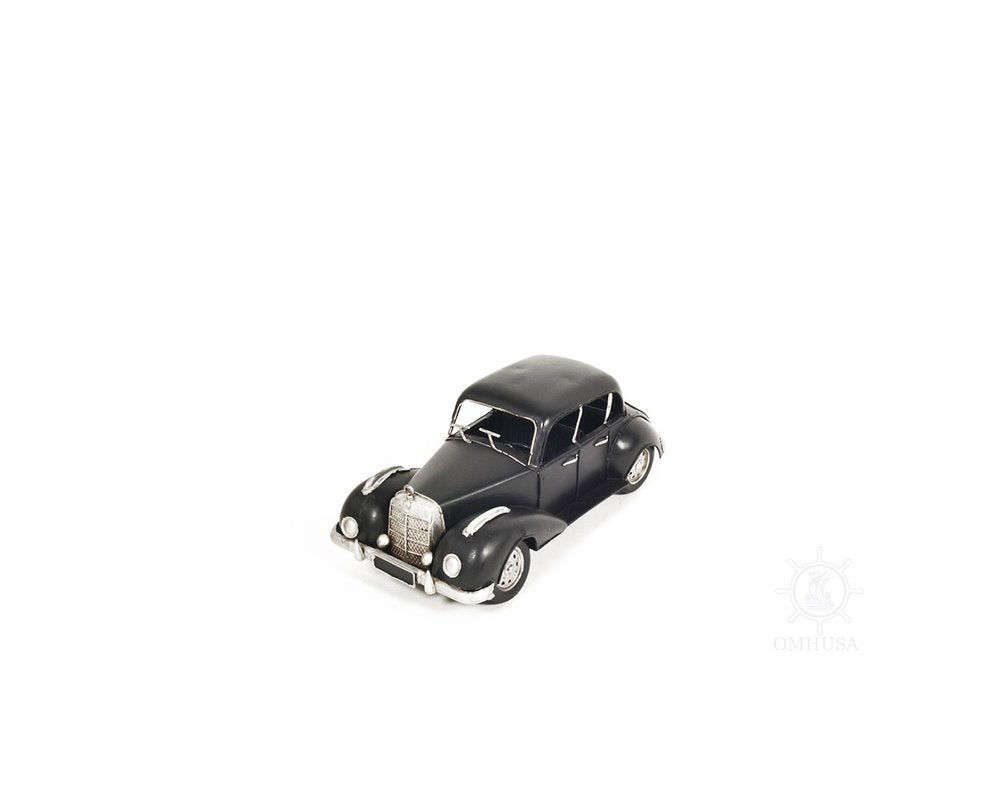 5" Gray Metal Hand Painted Model Car Tabletop Sculpture HomeRoots