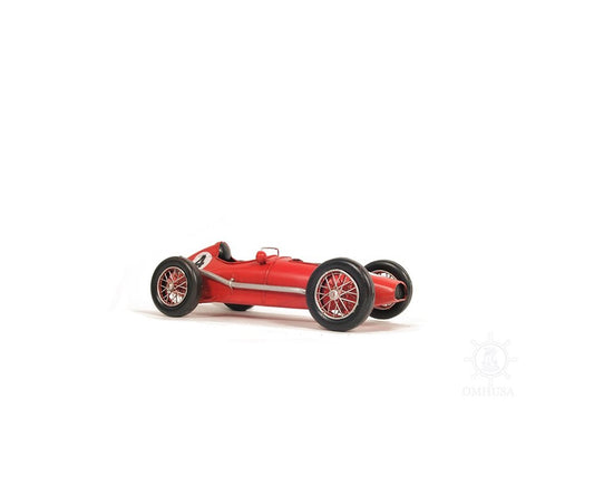 6" Red Metal Hand Painted Model Car Tabletop Sculpture HomeRoots