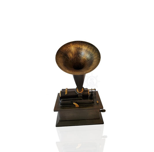 c1901 Edison Standard Phonograph Replica Sculpture HomeRoots