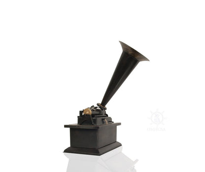 c1901 Edison Standard Phonograph Replica Sculpture HomeRoots