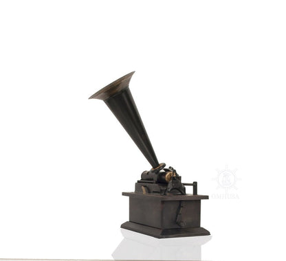 c1901 Edison Standard Phonograph Replica Sculpture HomeRoots