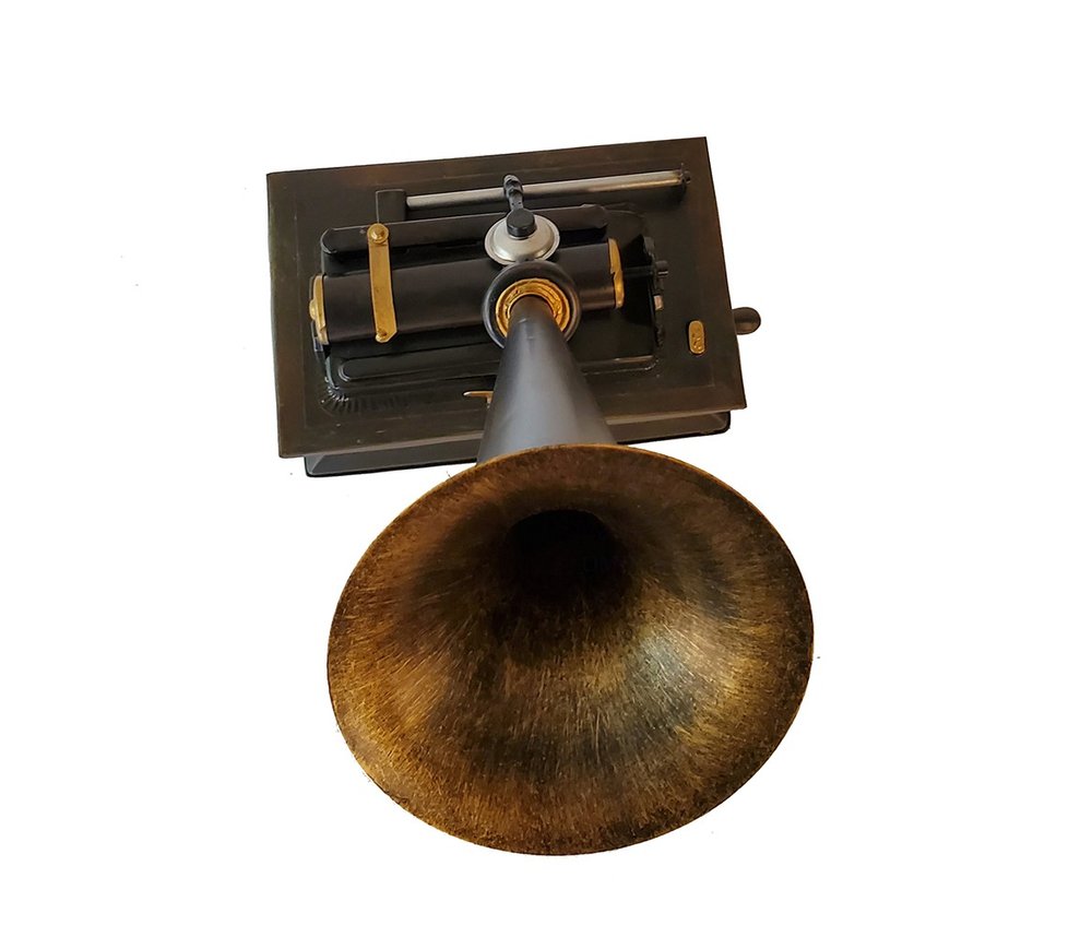 c1901 Edison Standard Phonograph Replica Sculpture HomeRoots