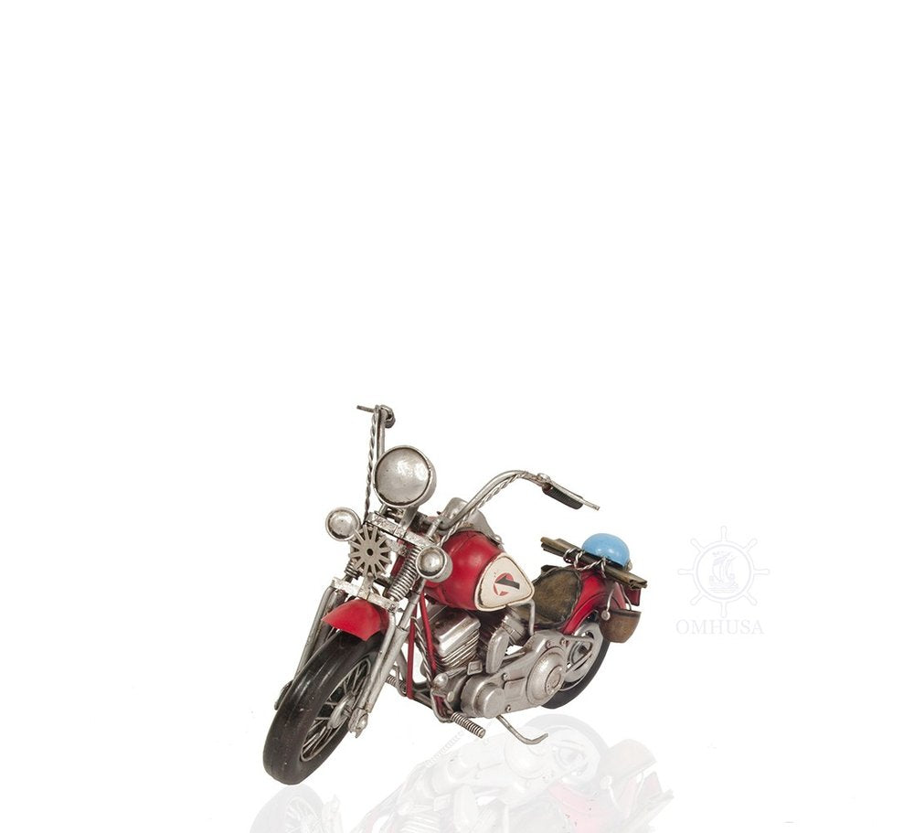 Red Harley Davidson Motorcycle Sculpture HomeRoots