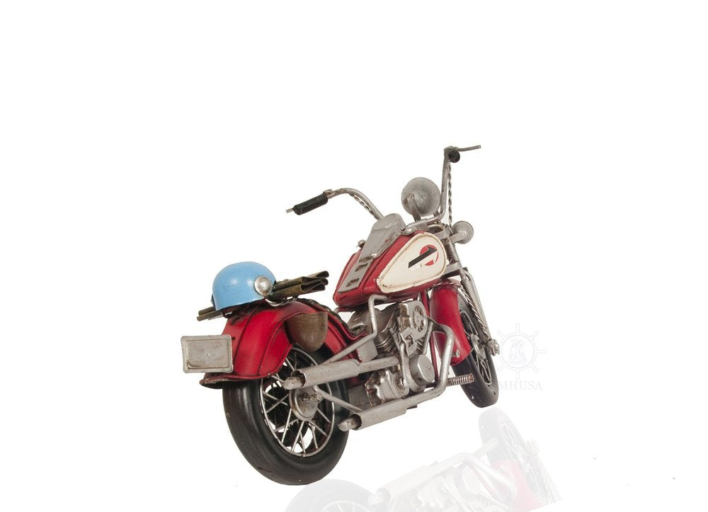 Red Harley Davidson Motorcycle Sculpture HomeRoots