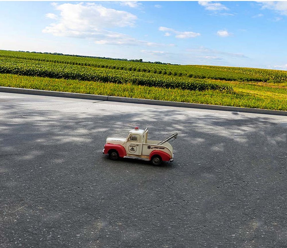 Chevrolet Tow Truck Sculpture HomeRoots