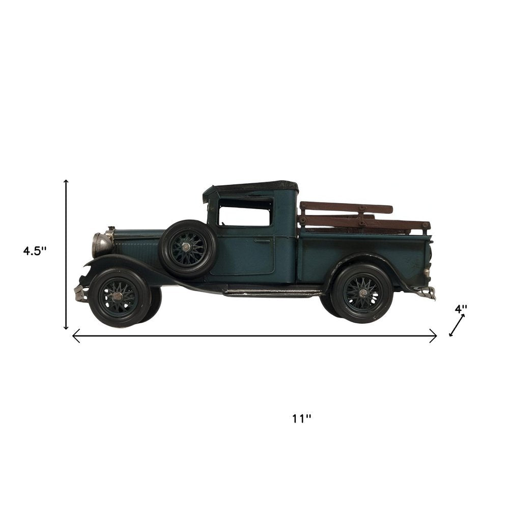 5" Metal c1928 Ford Model A Pickup Hand Painted Model Truck HomeRoots