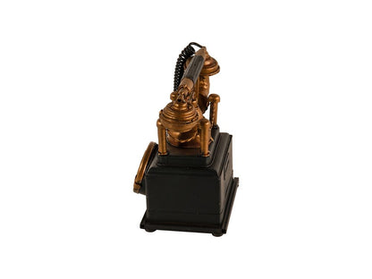 7" Gold Metal Hand Painted Figurine HomeRoots