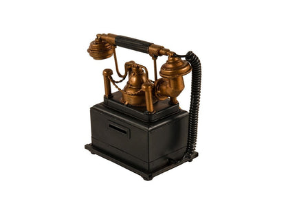 Vintage Telephone Coin Bank HomeRoots