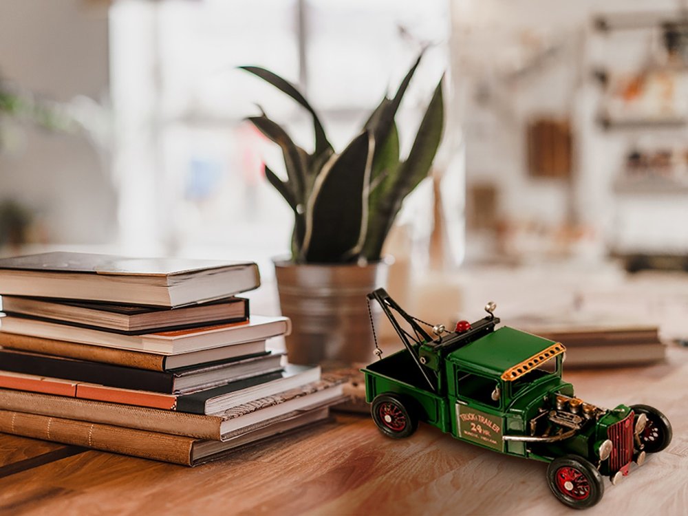 c1918 Tow Truck Sculpture HomeRoots