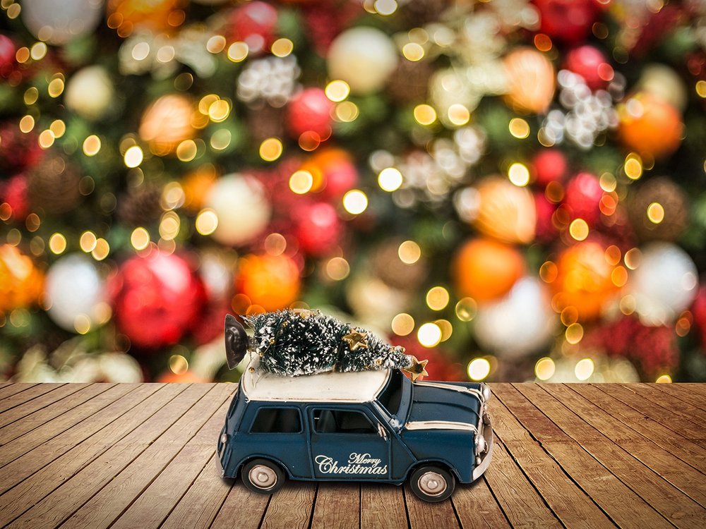 c19060s Mini Cooper Christmas Sculpture HomeRoots