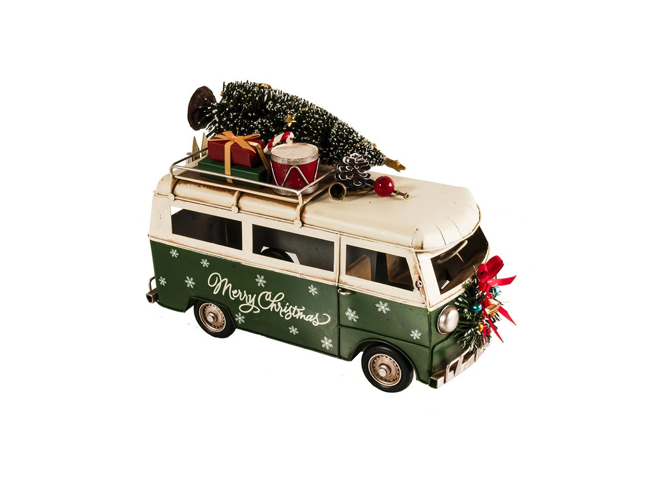 c1960s Volkswagen Christmas Bus Sculpture