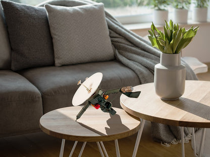 11" Dark Green Metal Hand Painted Model Airplane Tabletop Sculpture HomeRoots