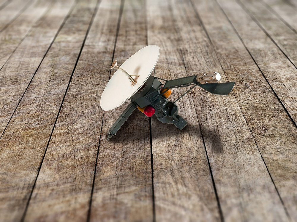 11" Dark Green Metal Hand Painted Model Airplane Tabletop Sculpture HomeRoots