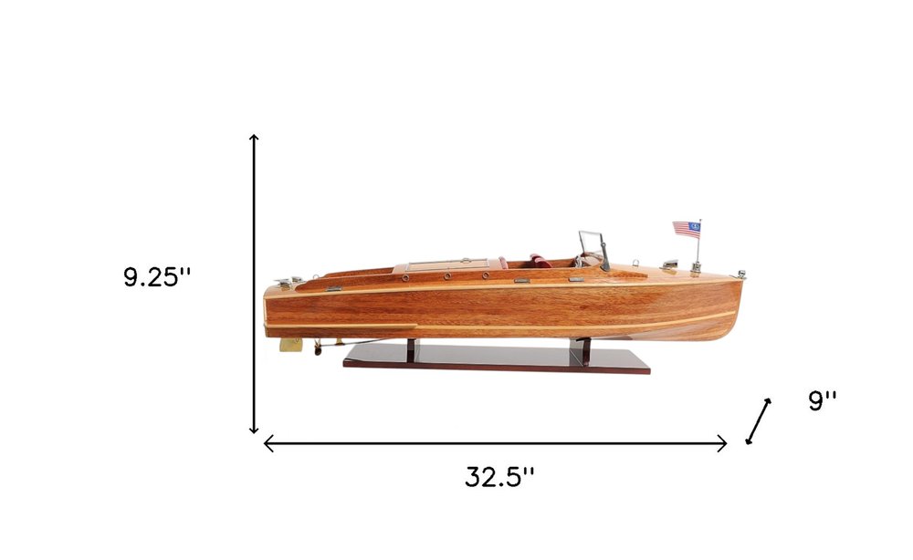 c1938 Chris Craft Runabout Large Model HomeRoots