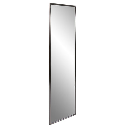 60" Gray Metal Framed Full Length Hanging Mirror