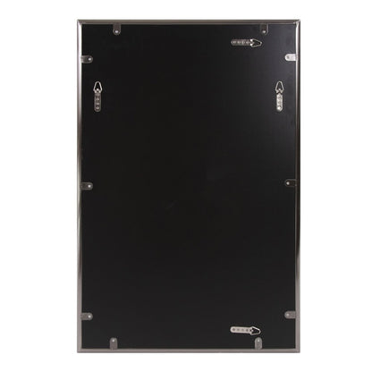 36" Gunmetal Metal Framed Accent Mirror HomeRoots