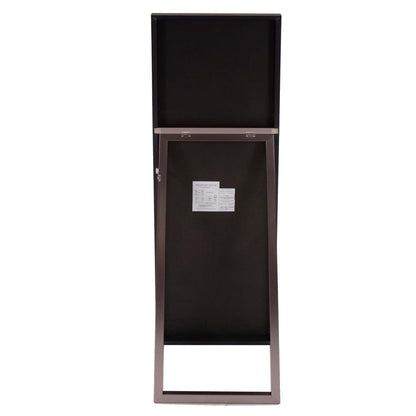 Sleek Brushed Brass Rectangular Full Length Standing Mirror HomeRoots