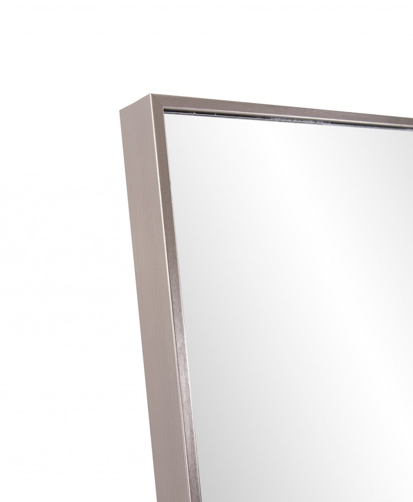 Sleek Brushed Brass Rectangular Full Length Standing Mirror HomeRoots