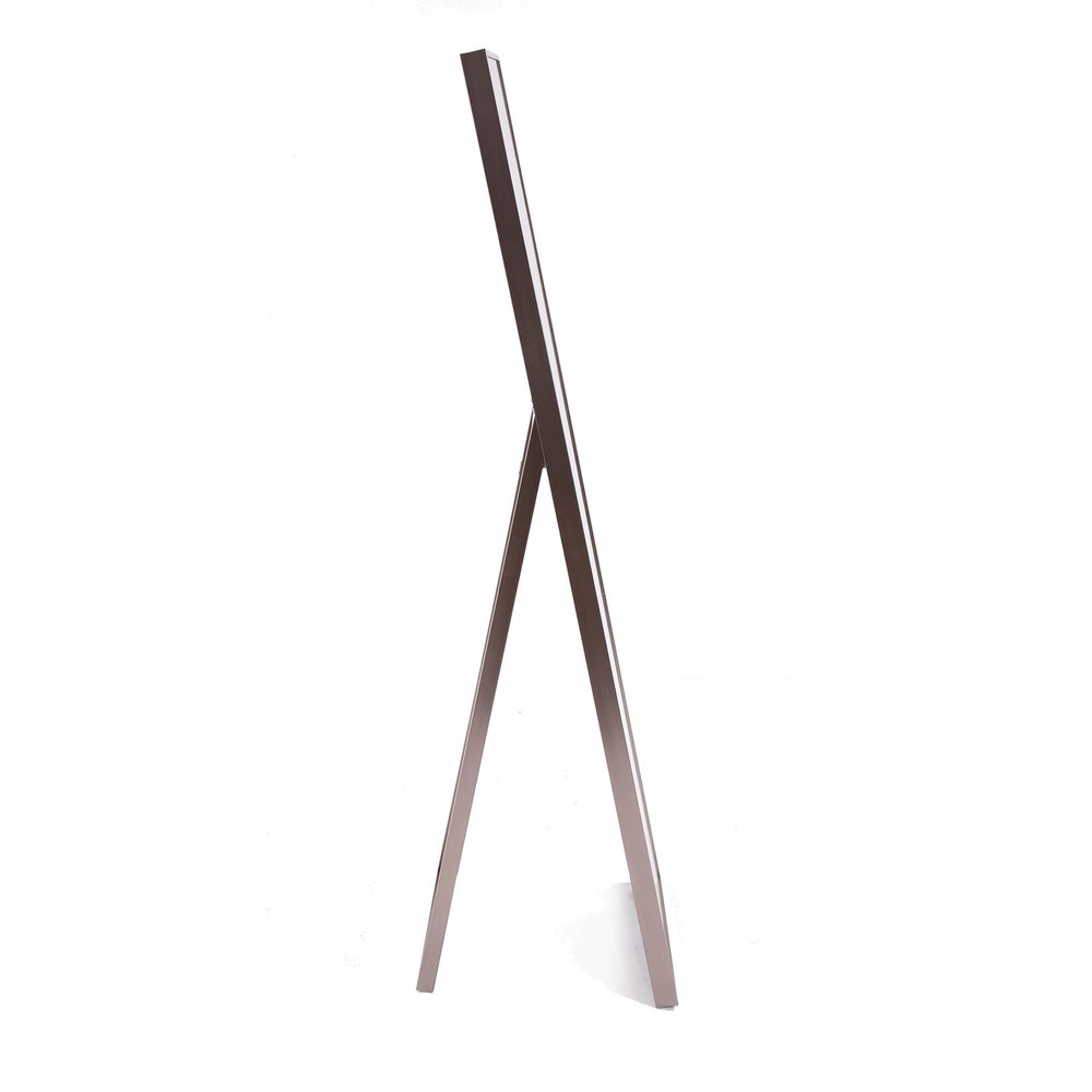 Sleek Brushed Brass Rectangular Full Length Standing Mirror HomeRoots