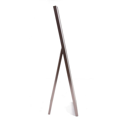 Sleek Brushed Brass Rectangular Full Length Standing Mirror HomeRoots