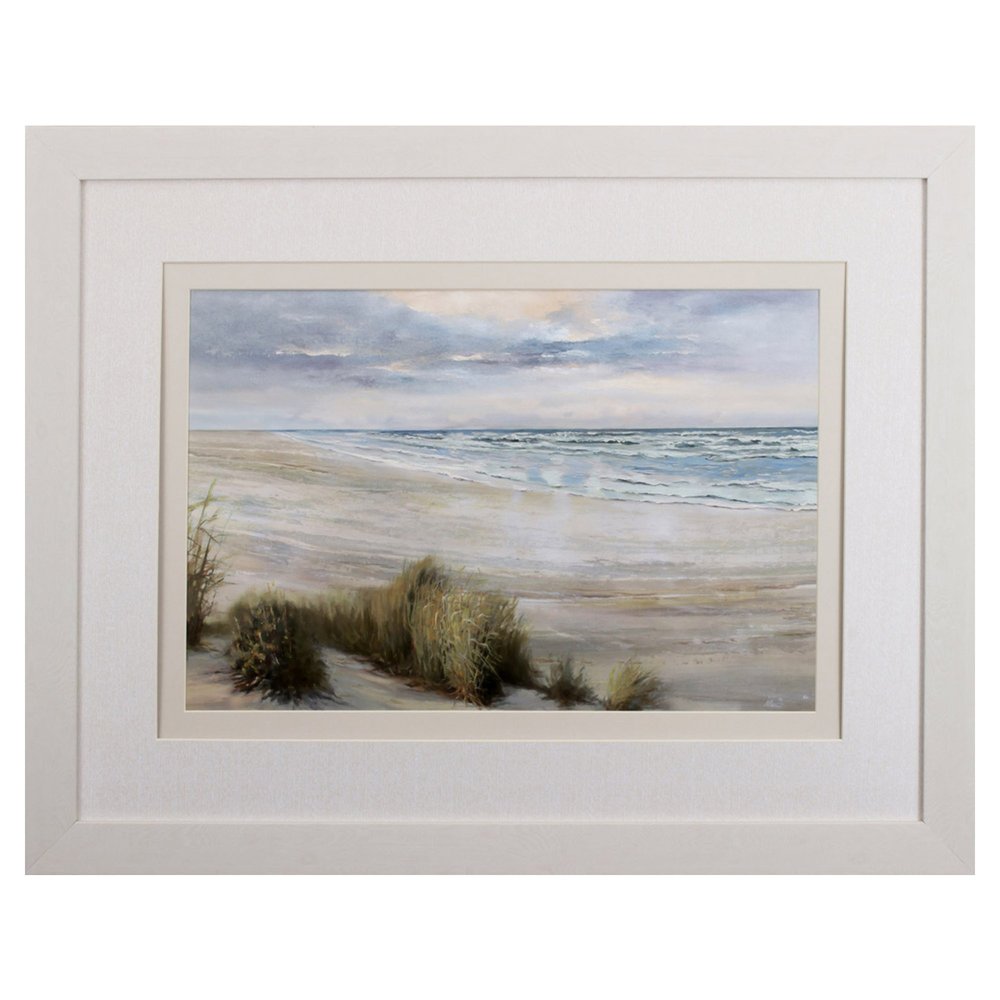 Peaceful Beach Landscape Wall Art — view 1