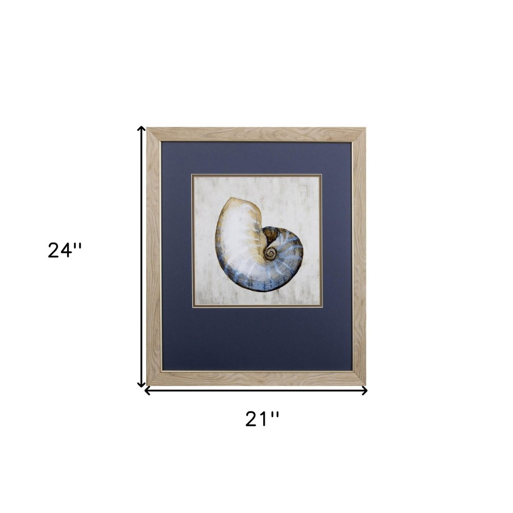 Set of Two Ocean Seashells Wall Art — view 4
