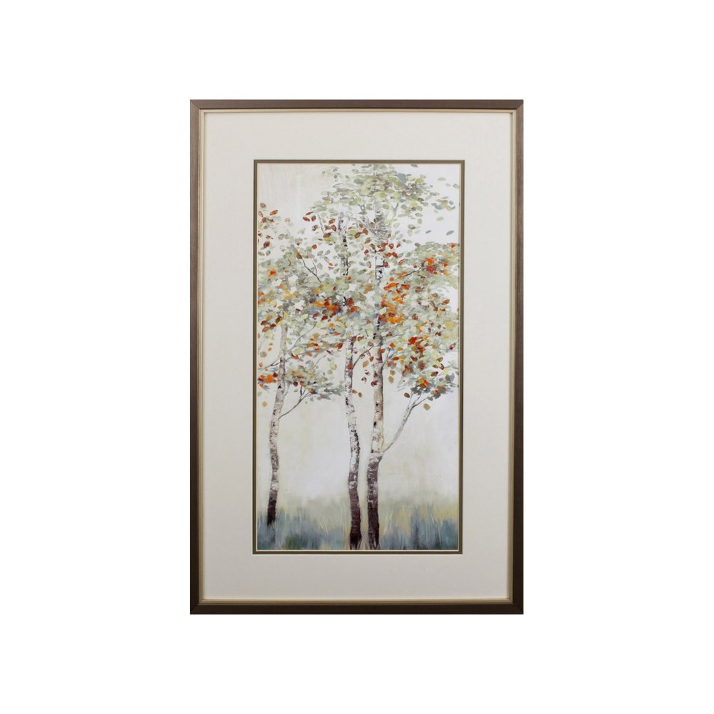 Set of Two Trees in the Fall Wall Art — view 1