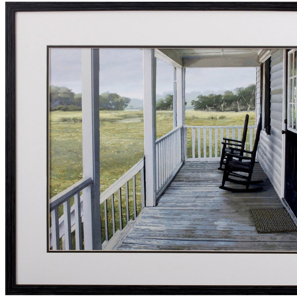 Farmhouse Back Porch Scene Wall Art — view 3