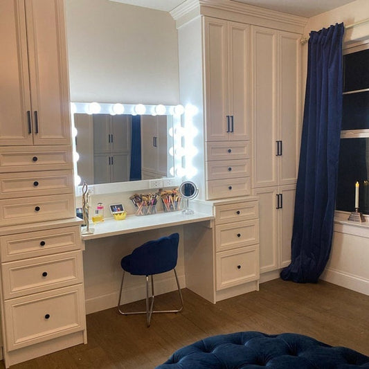 28" White Wood Framed Accent Mirror HomeRoots