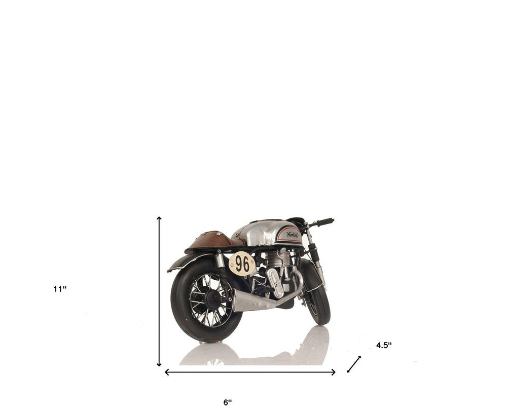 c1952 Norton Manx Sculpture HomeRoots