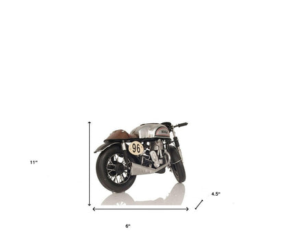 c1952 Norton Manx Sculpture HomeRoots