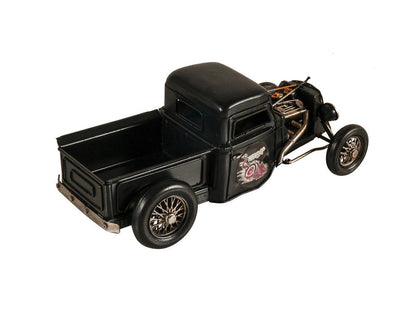 5" Black Metal Hand Painted Model Car HomeRoots