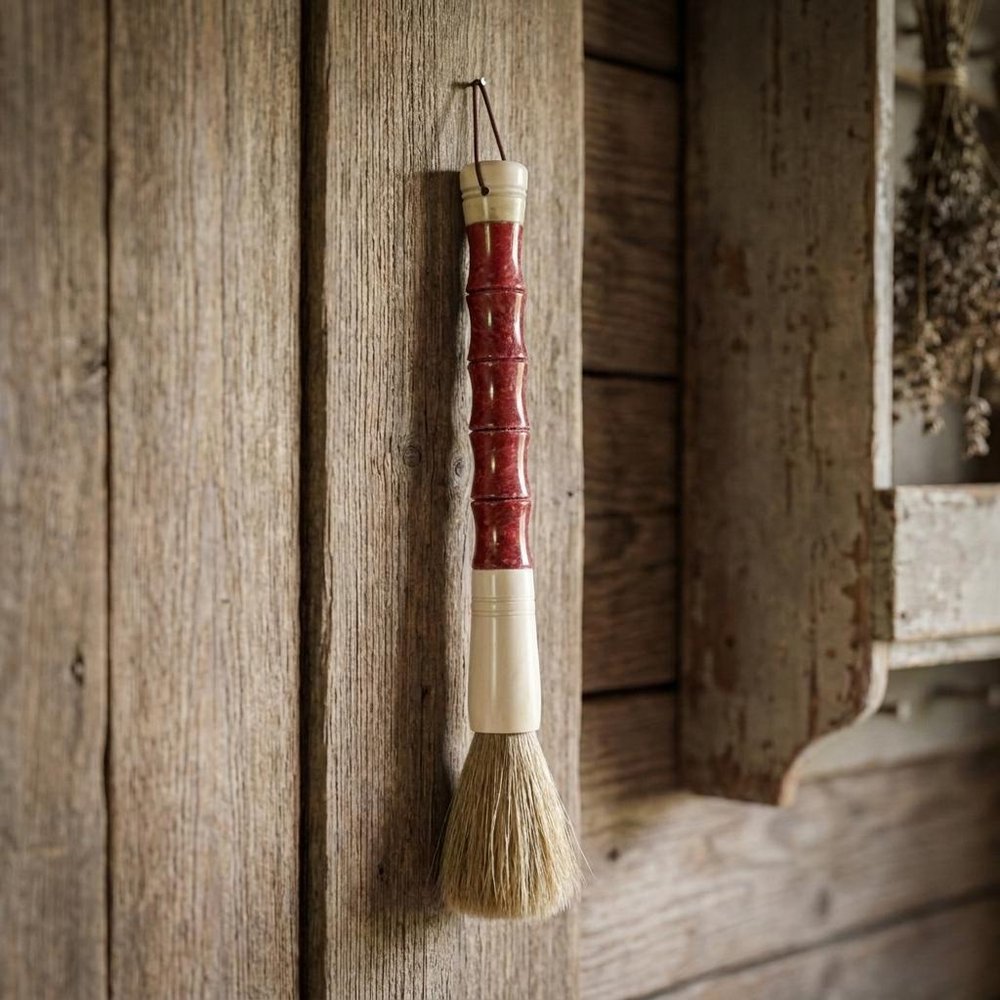 1" X 12" Red And Ivory Crystal Hanging Dimensional Sculpture — view 5