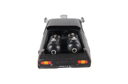 4" Gray Metal Hand Painted Model Car Tabletop Sculpture HomeRoots