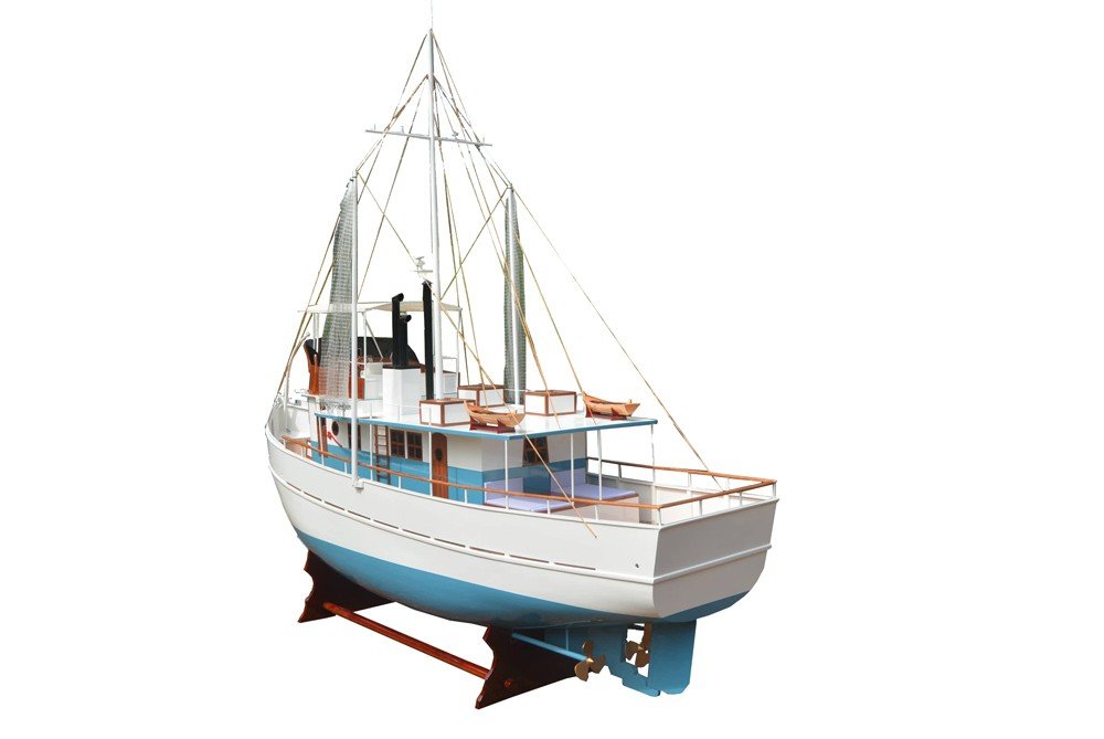 Dickie Walker XXXL Trawler Yacht Model HomeRoots